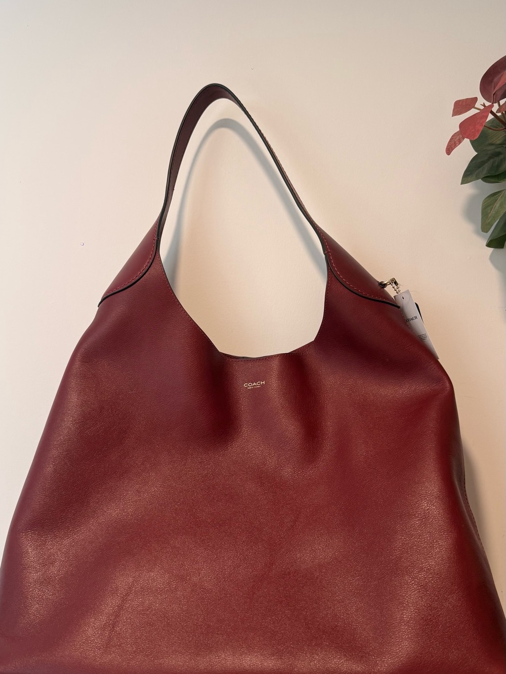 Coach Brooklyn 39 in Dark Ruby